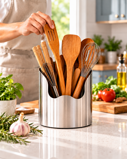 Sinkora SteelNest Utensil Holder